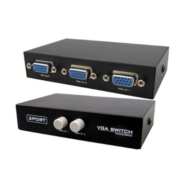 دیتا سوئیچ VGA خروجی 2 به 1 برند venetolink