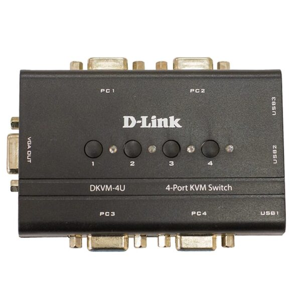 کی وی ام سوییچ دی لینک مدل DKVM 4U