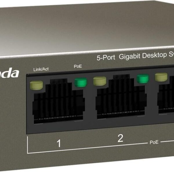 سوئیچ 5 پورت POE مدل TEG1105P-4-63W برند Tenda