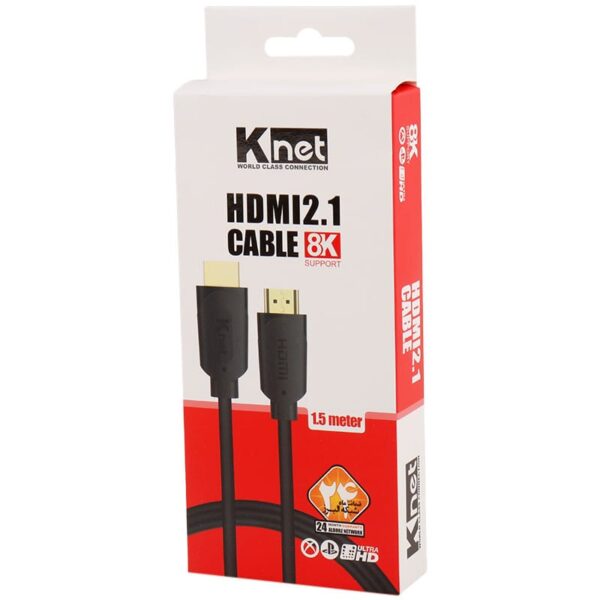 کابل HDMI 2.1 8K کی نت طول 1.5 متری
