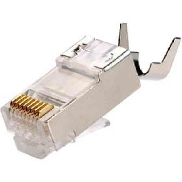 سوکت شبکه CAT7 شانه دار