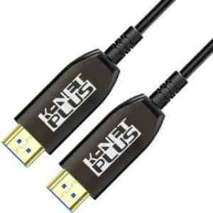 کابل HDMI کی نت پلاس V2.1-8K مدل KP-CHAOC21100 طول 10 متر (فیبر نوری)