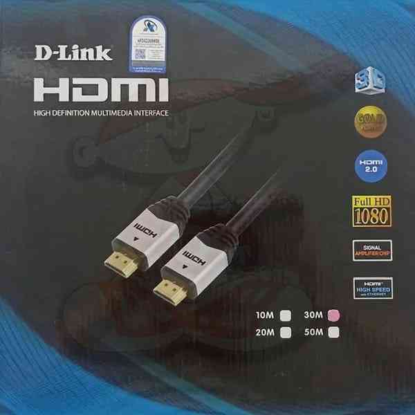 کابل 30 متری HDMI دی لینک HCB-4AABLBR-30