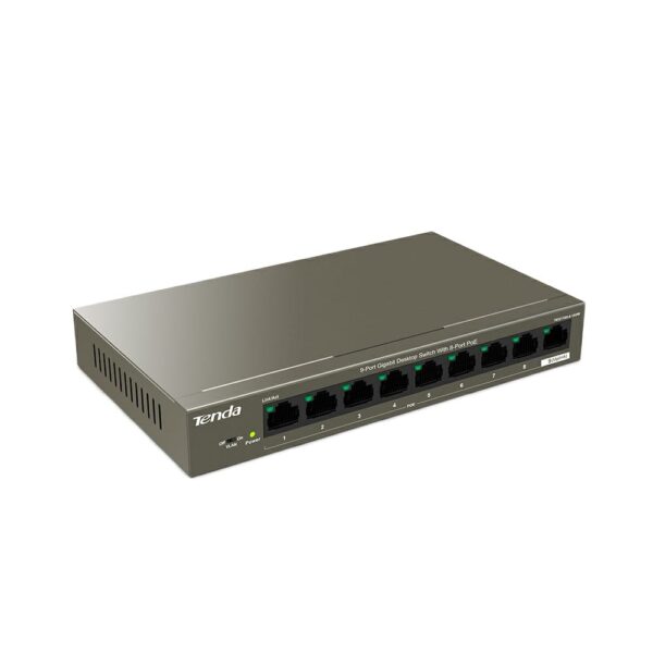 سوئیچ 9 پورت POE مدل TEG1109P-8-102W برند Tenda