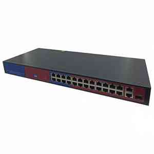 سوییچ شبکه PoE ایزیگیگز EASYGIGS مدل EG-SWU-1381-27FCP