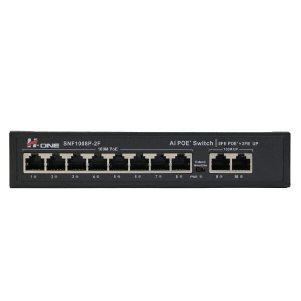 سوییچ 8 پورت اچ وان POE مدل H1 Switch SNF1008P-2F