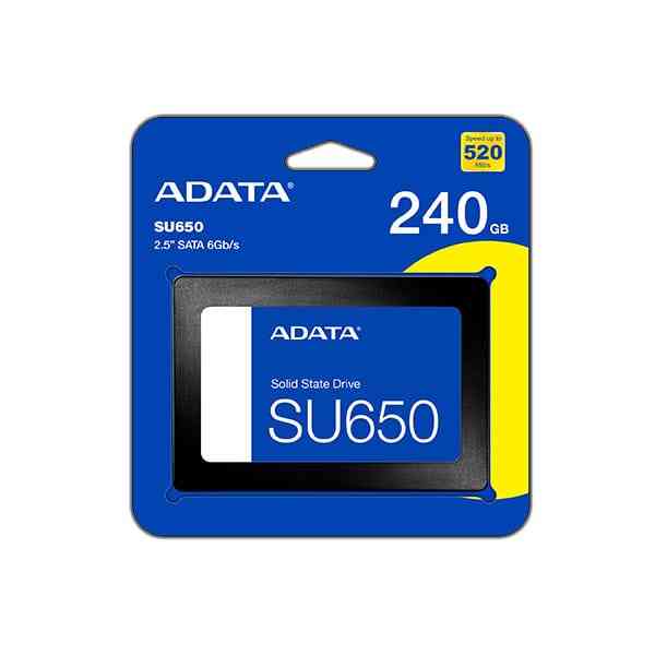 اس اس دی ای دیتا مدل SU650 ظرفیت 240 گیگابایت Adata SSD