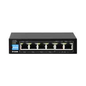 سوییچ 6 پورت دی-لینک مدل DGS-F1006P-E