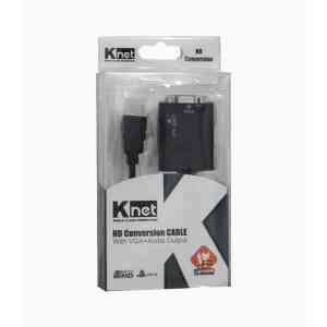 مبدل HDMI به VGA برند K-net Plus