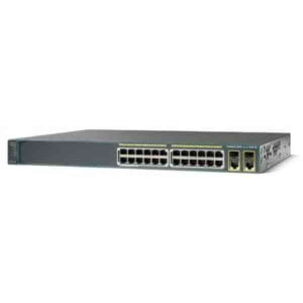 سوییچ 24 پورت POE سیسکو مدل WS-C2960-24PC-L