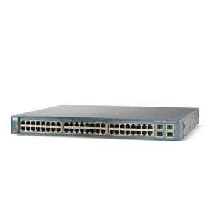 سوئیچ شبکه سیسکو 48 پورت WS-C3560G-48PS-S