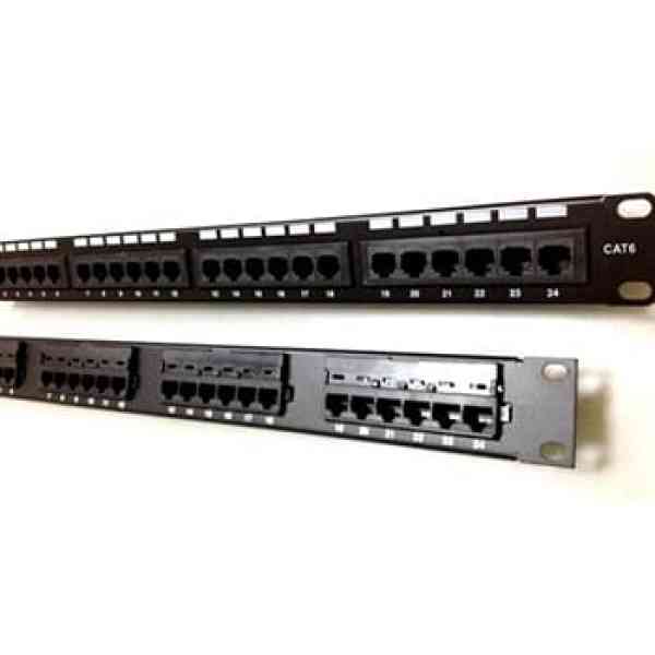 پچ پنل امپ (AMP) Cat6 UTP 24Port