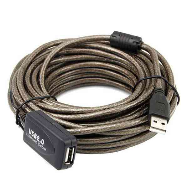 کابل افزایش USB طول 10 متر (تقویت کننده)