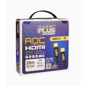 کابل HDMI فیبر نوری کی نت پلاس 20 متری