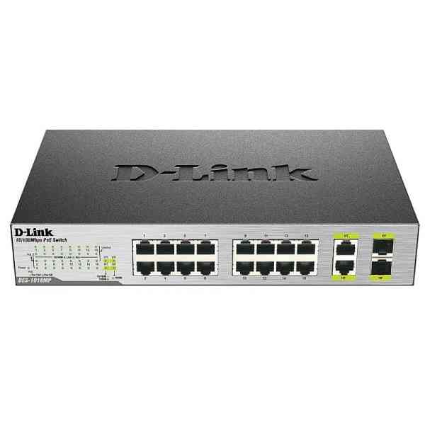 سوئیچ 18 پورت POE مدل DES-1018MP برند D-Link