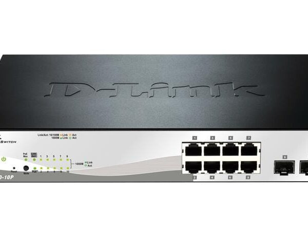 سوییچ 10 پورت دی لینک مدل DGS-1210-10P