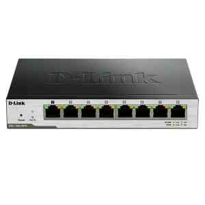 سوئیچ 8 پورت دی لینک مدل DGS-1100-08PD مدیریتی هوشمند با پورت گیگابیتی PoE