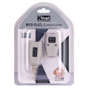 توسعه دهنده USB روی کابل شبکه 45 متر کی نت مدل K-EXUSB045