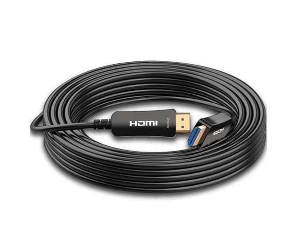 کابل HDMI فیبر نوری طول 25 متر برند K-NET PLUS
