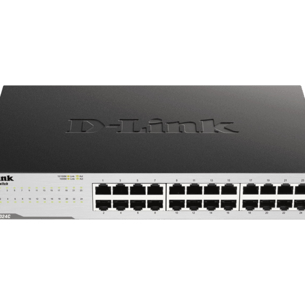 سوئیچ شبکه 24 پورت DGS-1024C گیگابیت دی لینک D-Link