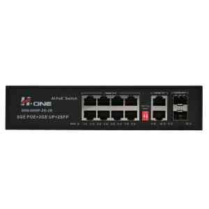 سوییچ 8 پورت POE گیگ اچ وان مدل H1 Switch SNG3008P-2G-2S