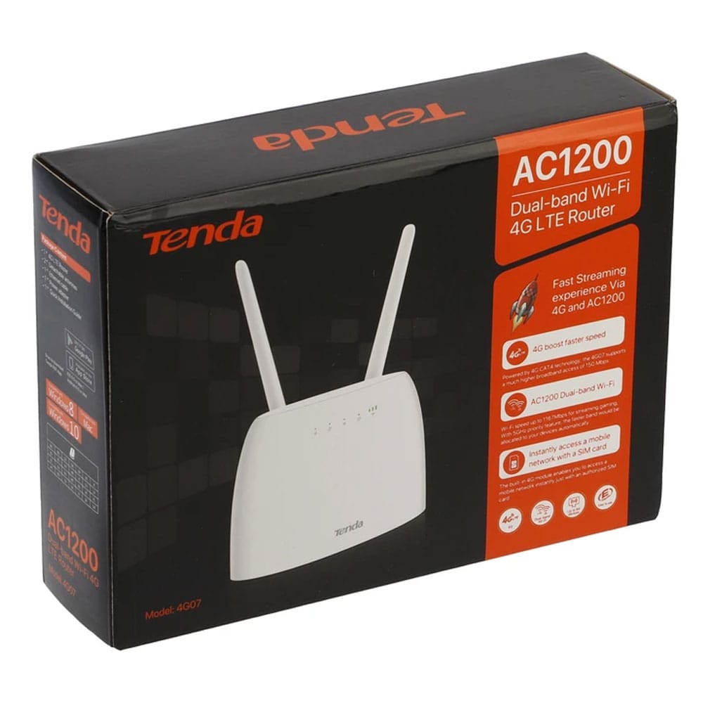 مودم روتر سیمکارتی 4G LTE تندا Tenda 4G07