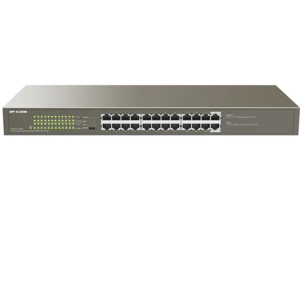 سوییچ 24 پورت POE مدل G1124P-24-250W برند IP-COM