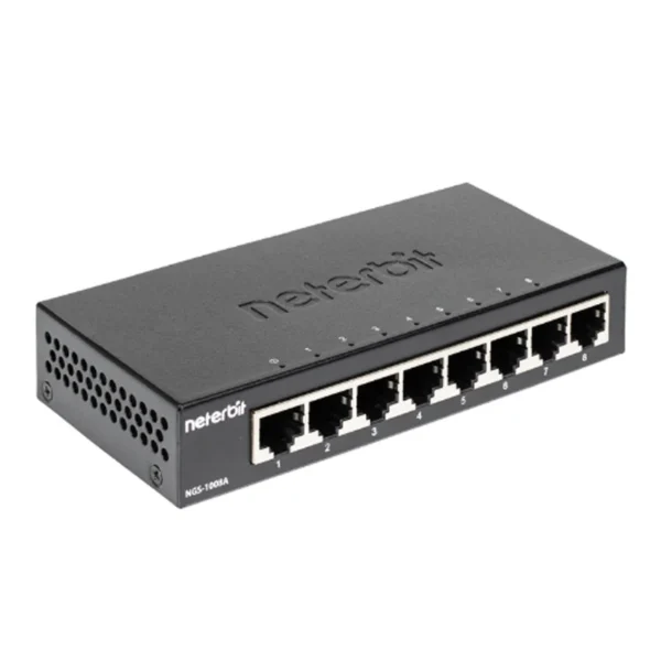 سوئیچ 8 پورت Ethernet مدل NGS-1008A برند Neterbit