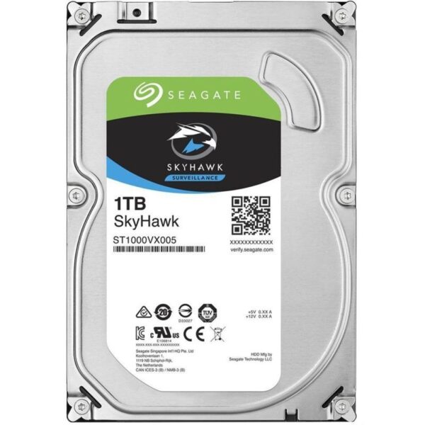 هارد دیسک اینترنال ظرفیت 1TB مدل SKY HAWK برند Seagate گارانتی شرکتی (ریفر)