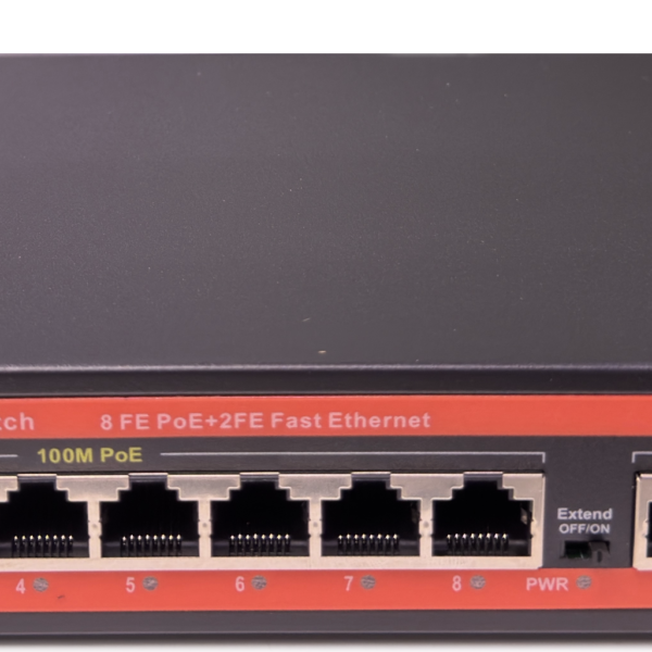 سوئیچ 8 پورت POE مدل SW-K0820-120i برند Haiwa