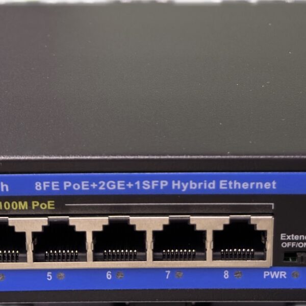 سوئیچ 8 پورت POE مدل SW-H0821-120i برند Haiwa