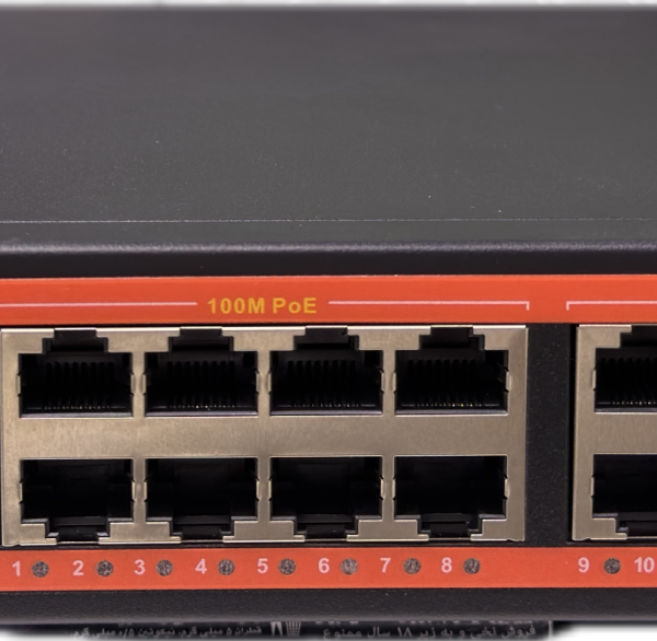 سوئیچ 16 پورت POE مدل SW-H1621G-300i برند Haiwa