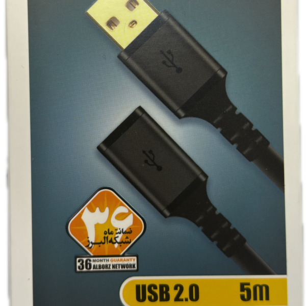 کابل افزایش USB طول 5 متر برند K-NET PLUS