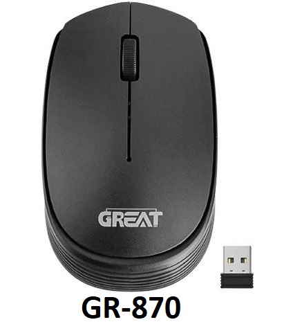 موس بی سیم مدل GR-870 برند GREAT