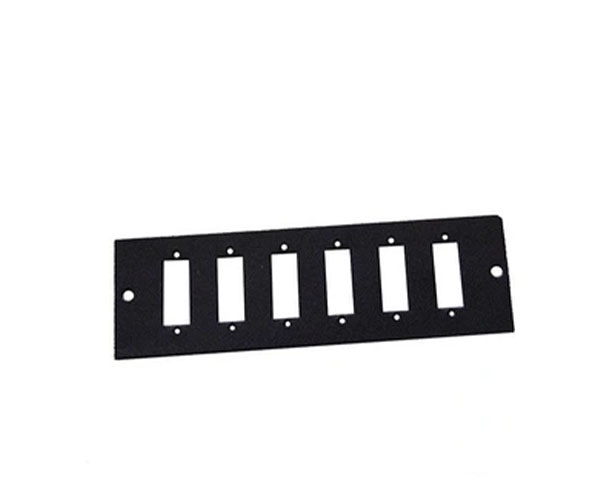 Kabir-Sanat-6-port-fiber-optic-patch-panel-blank
