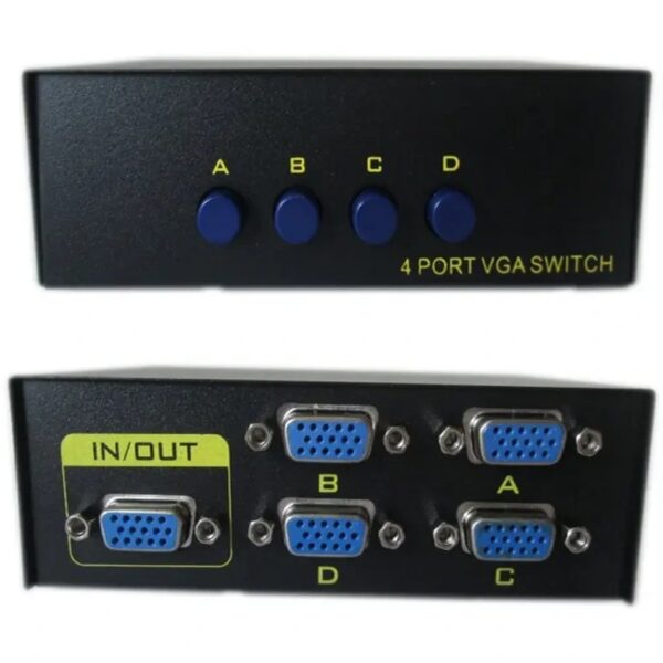 دیتا سوئیچ VGA خروجی 4 به 1