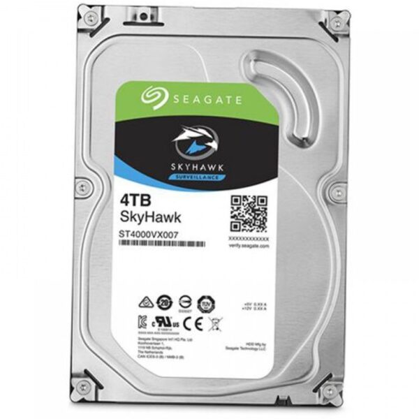 هارد دیسک اینترنال ظرفیت 4TB مدل SKY HAWK برند Seagate گارانتی اصلی