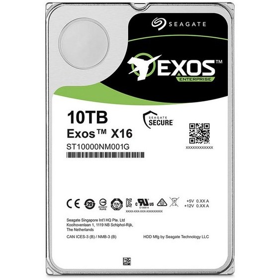 هارد دیسک اینترنال ظرفیت 10TB مدل EXOS برند Seagate گارانتی اصلی