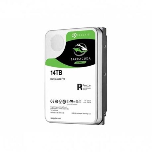 هارد دیسک اینترنال ظرفیت 14TB مدل Barracuda برند Seagate گارانتی اصلی