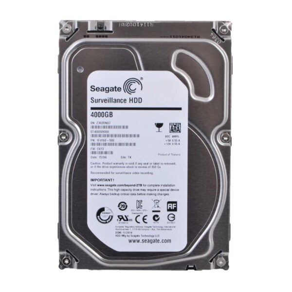 هارد دیسک اینترنال ظرفیت 4TB برند Seagate گارانتی شرکتی (ریفر)