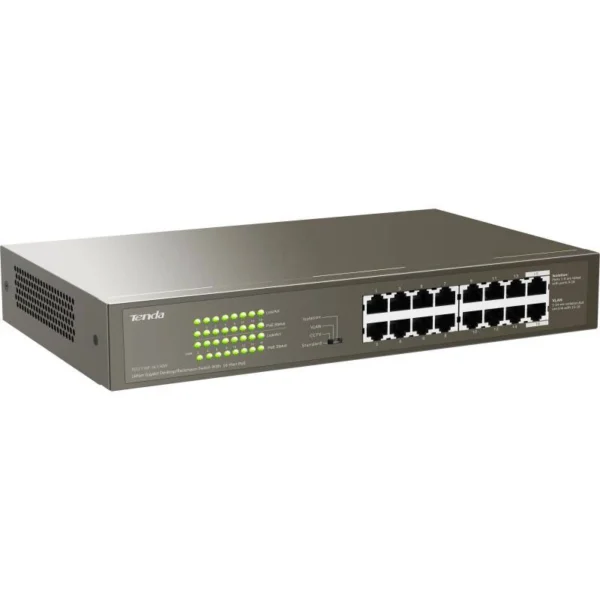 سوئیچ 16 پورت POE مدل TEG1116P-16-150W برند تندا