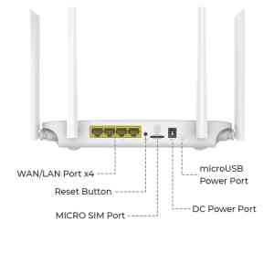 مودم روتر سیمکارتی بی سیم 4G LTE نزتک مدل Naztech NZT-77DX